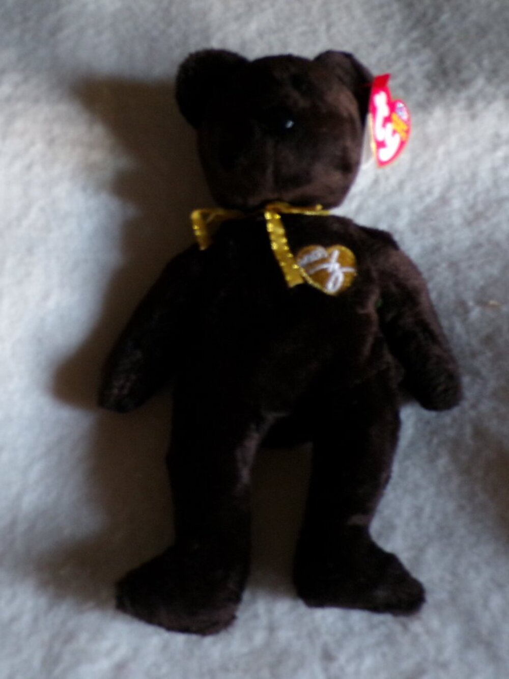 TY Beanie Baby 2003 SIGNATURE BEAR (8.5 / 9" ) MWMTs Stuffed Animal Toy